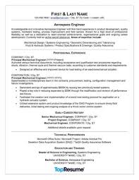 Aerospace Aviation Resume Sample Professional Resume Examples Topresume