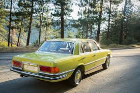 Image result for Mimosa Yellow 1980 Mercedes