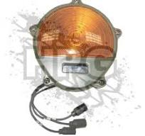 12432437-1 / 01-443-8813 | 6220-01-443-8813 - TURN SIGNAL, FRONT *AMBER*  (24V) {GREEN} > HUMMER PARTS GUY (HPG)