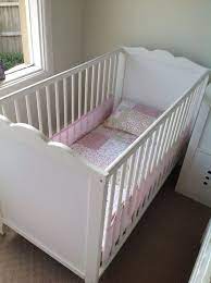 Ikea Hensvik White Cot Mattress Air Mesh Bumper Fitted Sheets Ikea Babybett Matratze Ikea