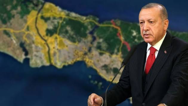 kanal istanbul erdoğan ile ilgili görsel sonucu"