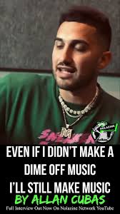Even If I Didn’t Make A Dime Off Music I’ll Still Make Music By #allancubas  #youngmoney #nolazine
