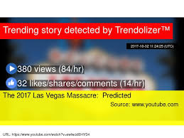 The 2017 Las Vegas Massacre Predicted