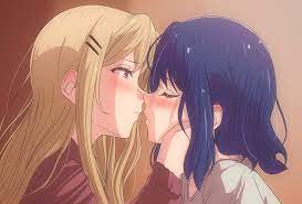 Almost-kiss [Adachi to Shimamura] : r/wholesomeyuri