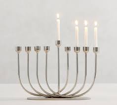 Ideas & inspiration for real life. Rachel Menorah Candle Holder Pottery Barn