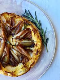 Shallot Tarte Tatin Tasty Vegetarian Recipes Shallot Recipes Caramelized Shallots