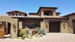For instance, painting your home a light color like benjamin moore's november rain can make it seem larger than it is and visually brings it forward to the curb. Southwest Color Palette Isn T As Limited As Some May Think
