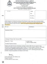 Dbkl Assessment Bill