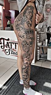 Full Leg Tattoo Full Leg Tattoos Leg Tattoos Thigh Piece Tattoos