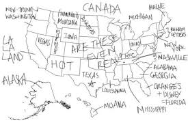 Usa printable, blank outline map, no names. Non Americans Try And Mostly Fail To Name The Us States For Thanksgiving