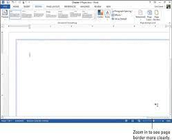 How To Add A Page Border In Word 2013 Dummies