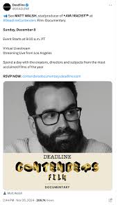 Oscars 2025: Matt Walsh Allowed in the Room – Awardsdaily