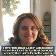 The Chair of the Red Hook Democratic Committee told her members last  weekend that she did not know about clerical errors with the paperwork for  the Democratic Caucus until after the caucus