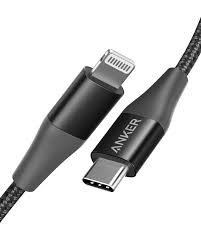 Anker Iphone 11 Charger Usb C To Lightning Cable 3ft Apple Mfi Certified Powerline Ii Nylon Braided Cable For Iphone 11 11 Pro 11 Pro Max X Xs Xr Xs Max 8 8 Plus Supports Power Delivery Black Walmart Com