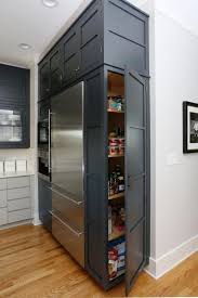 32 Kitchen Cabinets Around Refrigerator For More Storage Space Kitchen Cabinet Design Kitchen Design Farmhouse Kitchen Cabinets