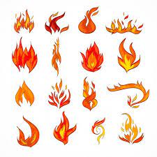 Here is one of them ! Download Fire Flame Burn Flare Decorative Icons Set Isolated Vector Illustration For Free Fire Drawing Fire Sketch Illustration