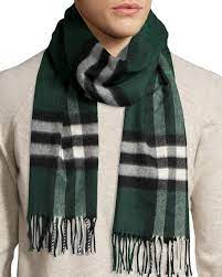 Burberry Scarf Mens Green Free Delivery Www Workscom Com Br