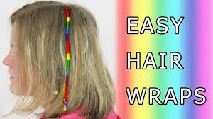 Just put your hair and the decorative string in quick wrap's center hole, push the button and your wrapped hair comes out the other side. Diy Learn How To Make Hair Wrap Wraps Braid Floss Dread Thead Dreads Extension Tutorial Youtube