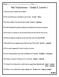 Savvas realize answer key spanish 1 / answer key to savvas realize + my pdf collection 2021 Vhl Central Answers Spanish 2 Lesson 1