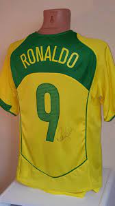 Nach einer runde auf dem spielfeld. Ronaldo Luis Nazario De Lima Originally Signed Shirt Catawiki