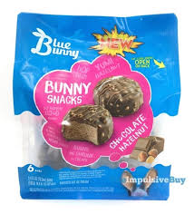 Cheesecake reduced fat ice cream topped with strawberry sauce and graham crunch covered with cream cheese flavored coating drizzled . Review Blue Bunny Bunny Snacks 2018 The Impulsive Buy