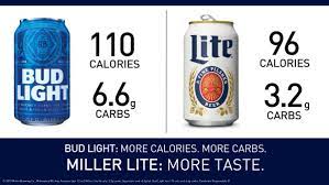 How many calories do you really need? Miller Lite On Twitter More Taste Fewer Calories And Half The Carbs Of Bud Light