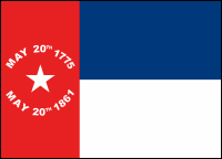 Flag, is the state flag of north carolina. North Carolina State Flag About The North Carolina Flag Its Adoption And History From Netstate Com