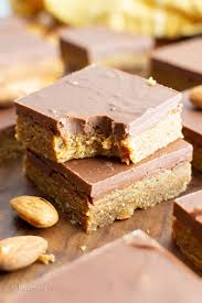 No Bake Paleo Chocolate Almond Butter Bars Easy Paleo Dessert Recipe Beaming Baker