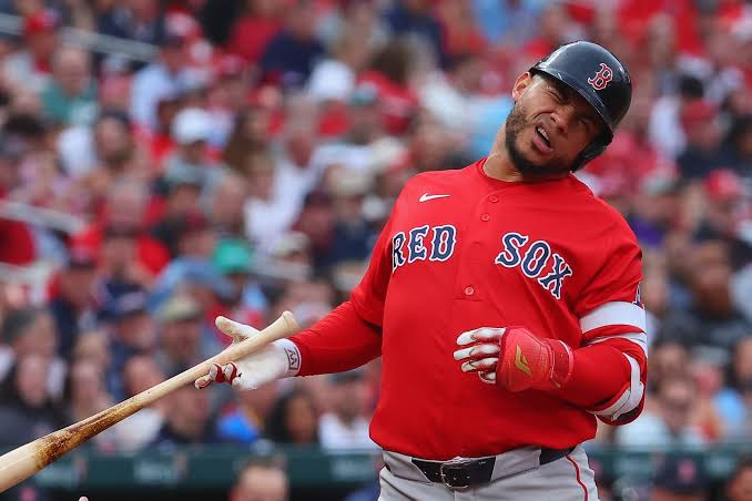 Red Sox first baseman Willson Contreras leads the league in HBP | Over the  Monster