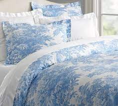 The french word 'toile' actually derives from 'toile de jouy' and translates as 'story' or 'tale', so a toile design is intended. Bed Linens Blue Toile Bed Linen
