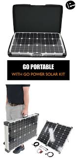 Go power portable solar kit. Go Power Portable Solar Panel With Digital Solar Controller 130 Watt Solar Panel Go Power Rv Solar Rv Solar Panels Portable Solar Panels Solar Kit