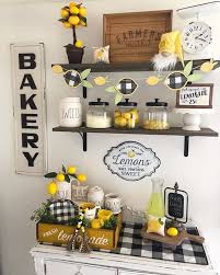 The best diy crafts posted daily on various diy projects like home decor, gardening, kids crafts, free crochet patterns, woodworking and lots of life hacks! 25 Lemon Kitchen Decor Ideas Lemon Theme Kitchen Images
