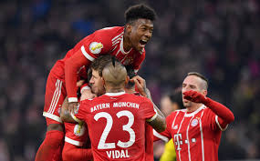 Darstellung der heimbilanz von fc bayern münchen gegen borussia dortmund. Goal On Twitter Ft Bayern Munich 2 1 Borussia Dortmund Jupp Heynckes Men Are Through To The Next Round Of The Dfb Pokal