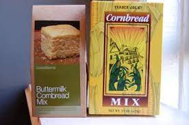 Cornbread mix, trader joe's (entire 15oz box) nrg egg replacer 1.5 tsp + 2t water mixed according to package instructions (or, instead of egg replacer: Mixed Review Crate Barrel Vs Trader Joe S Cornbread