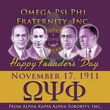 The founders of the omega psi phi fraternity, inc. Omega Psi Phi Fraternity Members Celebrate 108 Years