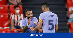 Fc barcelona achieves the win against getafe cf at the camp nou with goals from griezmann and sergi roberto and continues with the fight of the championship. Ejjp2rcpj6xa6m