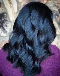 Hairstyle Trends The Top 28 Dark Blue Hair Color Ideas Photos Collection In 2021 Dark Blue Hair Blue Hair Midnight Blue Hair