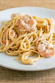 Creamy Italian Shrimp Fettuccine Dinner Recipe With Fettuccine Pasta Garlic Heavy Whipping Cream Parsley Basi Shrimp Fettuccine Fettuccine Pasta Fettuccine