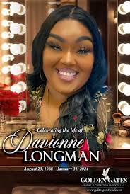 DAVIONNE LONGMAN Obituary