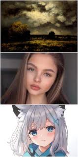 I like taking pictures in the woods, once at home I make up some prompt of  what the picture may look like, (ADHD is a big help