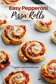 Easy Pepperoni Cheese Pizza Rolls Recipe Pizza Rolls Recipes Food
