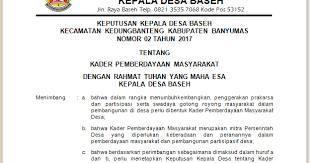 Maybe you would like to learn more about one of these? Contoh Sk Kader Stunting Masnurul