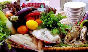 Fried fresh deep sea scallops. Ixora Hotel Prai Seafood Bbq Buffet Dinner 2 Bbq Seafood Seafood Restaurant Seafood Dinner