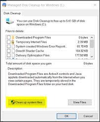 Comet Managed Disk Cleanup Disk Cleanup Computer Maintenance Clean Up
