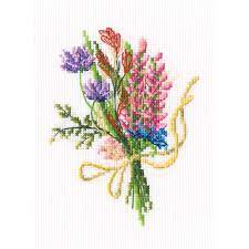 A counted cross stitch kit with a christian design incorporating scripture text. Buy Rto Counted Cross Stitch Kit Forest Buttonholes C321 12x9cm D 11 69