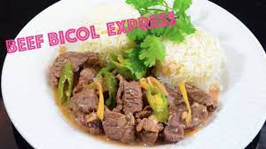 How to cook bicol express beef. How To Make Beef Bicol Express Youtube