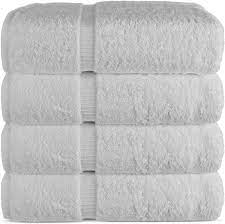 Carefully crafted from luxuriously soft materials, theyre gentle on the skin. Amazon Com Luxury Hotel Spa Bath Towel 100 Genuine Turkish Cotton 27 X 54 Set Of 4 White Home Kitchen