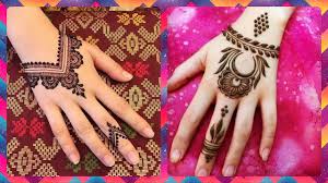 82 Simple Mehandi Design To Must Try In 2020 Mehandi Mehandi Ke Design Youtube In 2020 Mehandi Designs Henna Hand Tattoo Hand Henna