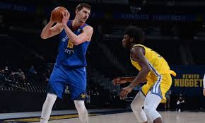 Denver nuggets star center nikola jokić has been named the most valuable player of the nba, marking the first such. Nikola Jokic Logs 23 14 10 In Denver S Win Over Golden State Eurohoops