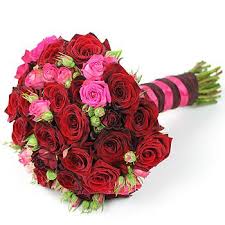 Passionata Pink And Red Rose Bouquet Red Rose Wedding Red Rose Bouquet Wedding Red Rose Bouquet